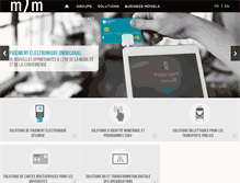 Tablet Screenshot of m2mgroup.com